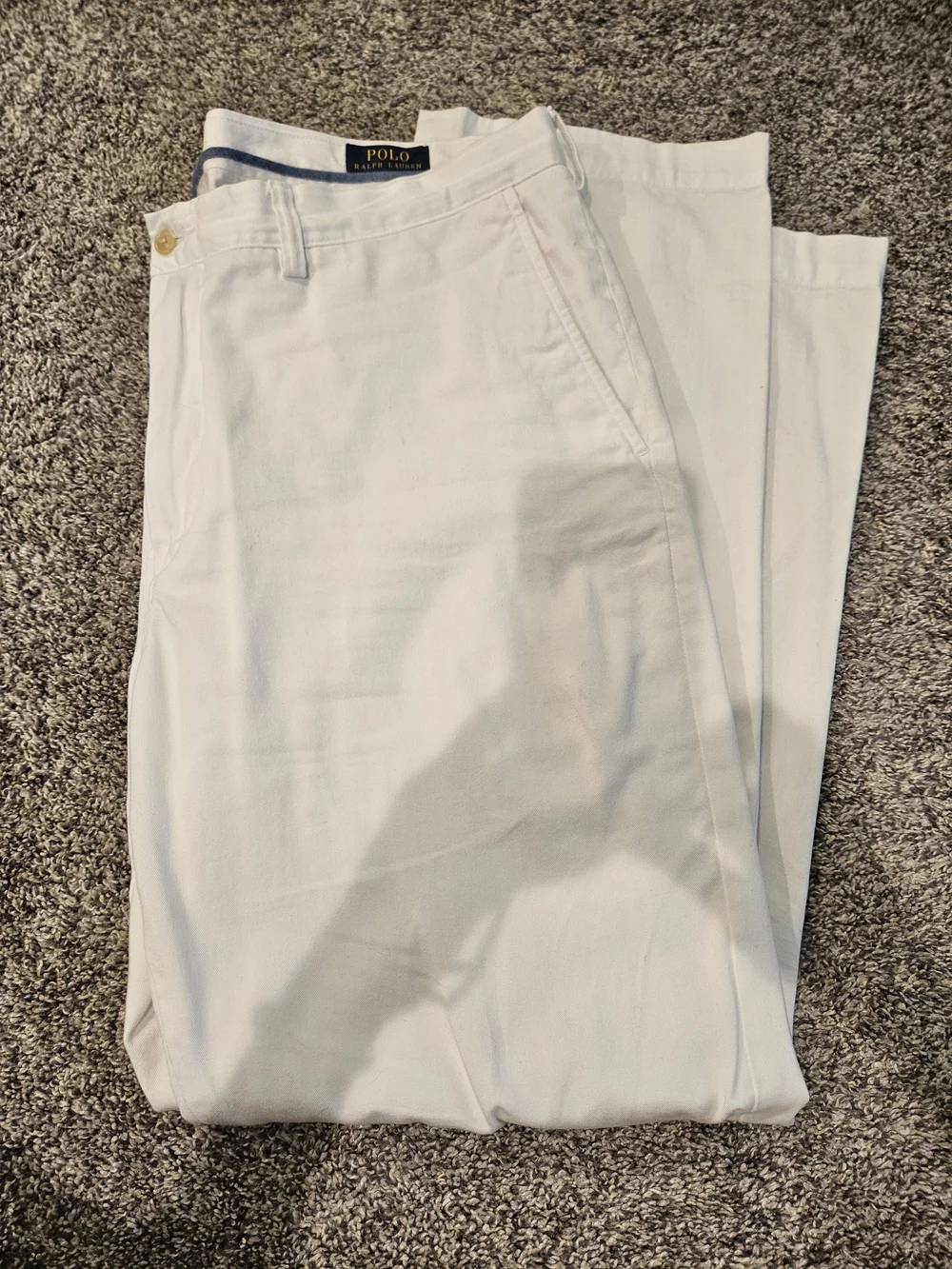 Polo by Ralph Lauren Men’s Off-White Chino Pants